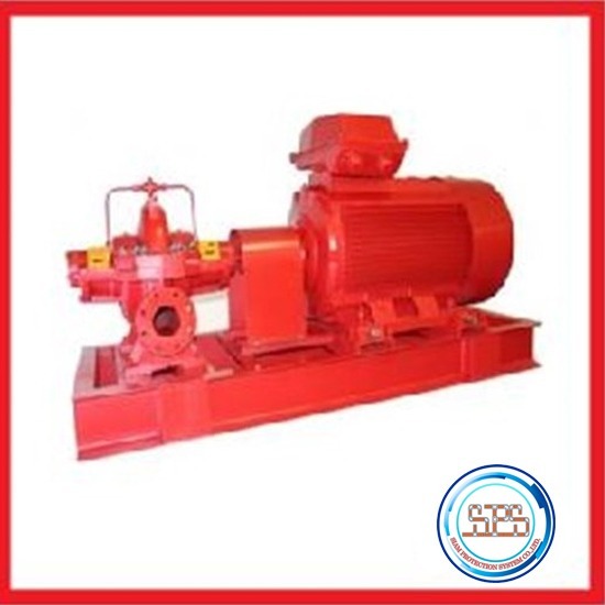 ออกแบบติดตั้งเครื่องสูบน้ำดับเพลิง ชนิดมอเตอร์ ELECTRIC MOTOR FIRE PUMP